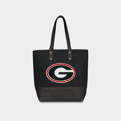 University of Georgia “G” Melton Wool Tote Bag | Heritage Gear