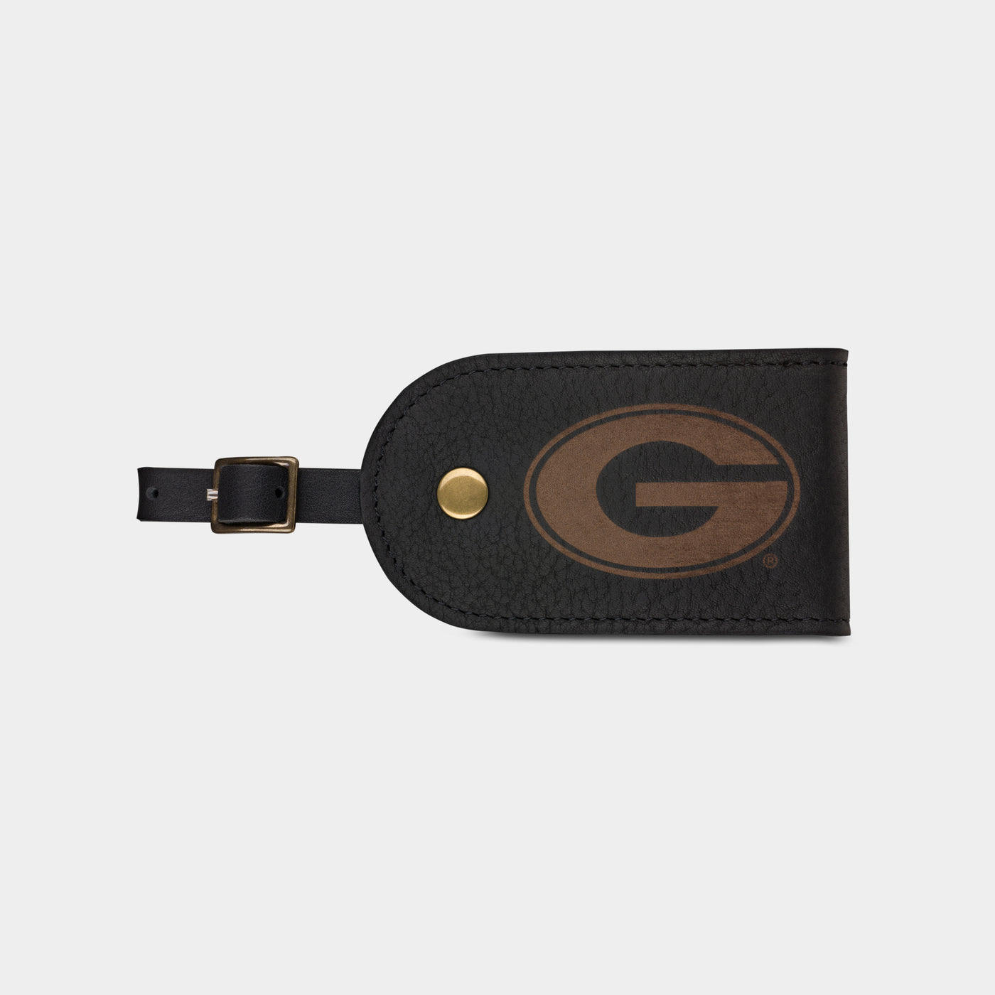 University of Georgia "G" Leather Luggage Tag | Heritage Gear