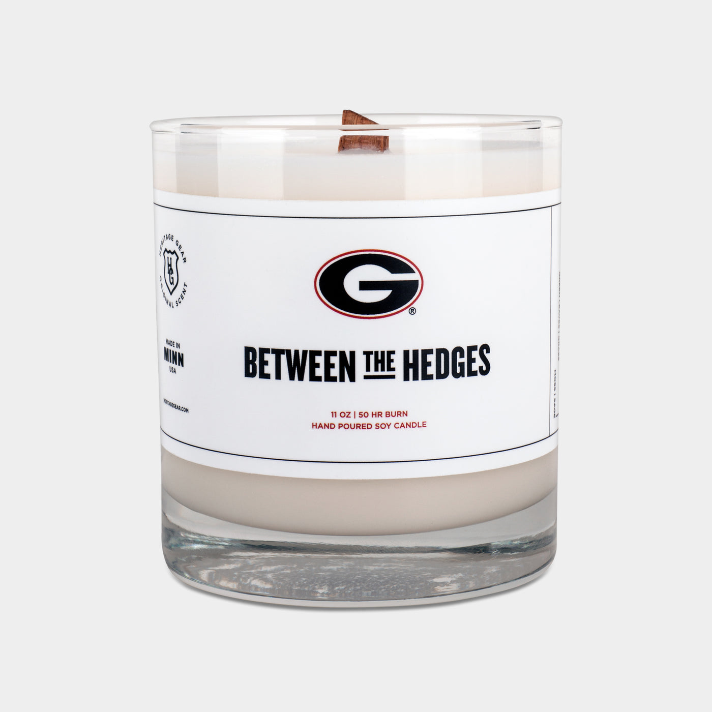 University of Georgia "Between the Hedges" Scented Candle | Heritage Gear