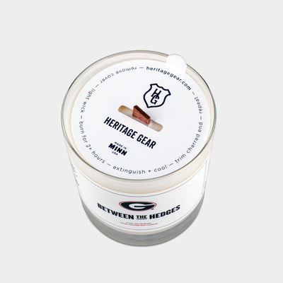 University of Georgia "Between the Hedges" Scented Candle | Heritage Gear