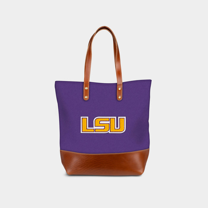 LSU Tigers "LSU" Tote Bag