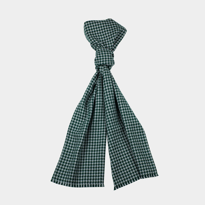 Dartmouth Big Green Colors Green & Grey Merino Scarf