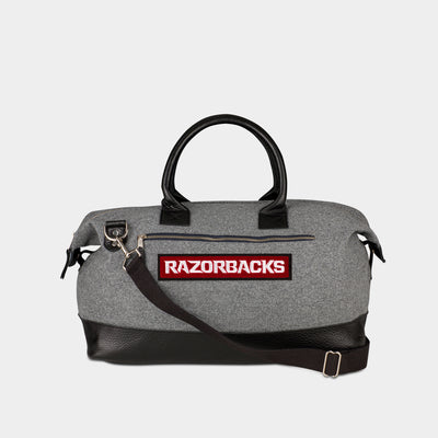 University of Arkansas “Razorback” Weekender Duffle Bag | Heritage Gear