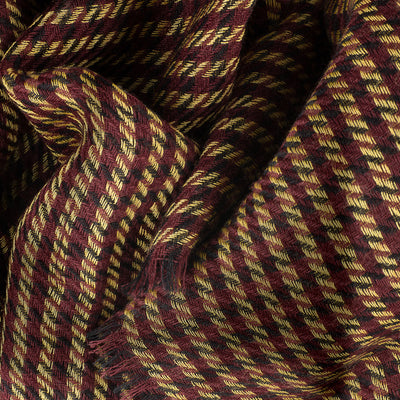 Golden Gophers Colors Maroon + Gold Cashmere Wrap