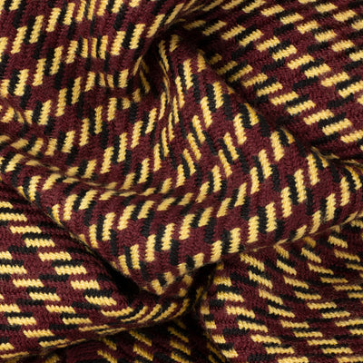 Golden Gophers Colors Maroon + Gold Merino Scarf