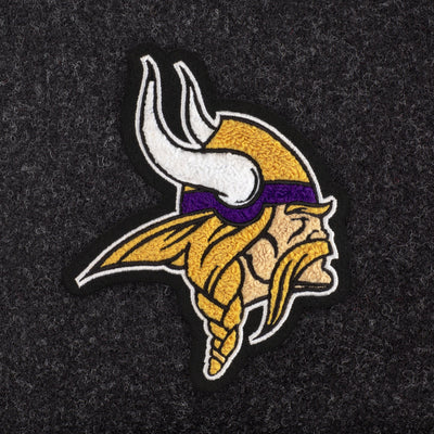 Minnesota Vikings “Viktor” Melton Wool Tote Bag | Heritage Gear tote