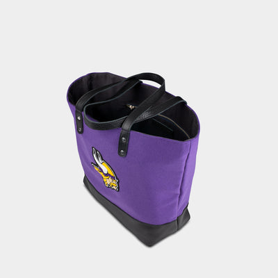 Minnesota Vikings “Viktor” Melton Wool Tote Bag | Heritage Gear