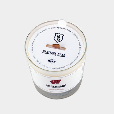 Wisconsin Badgers "The Terrace" Candle