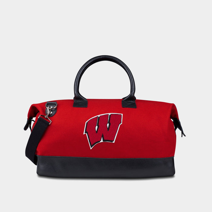 Wisconsin Badgers "W" Weekender Duffle Bag