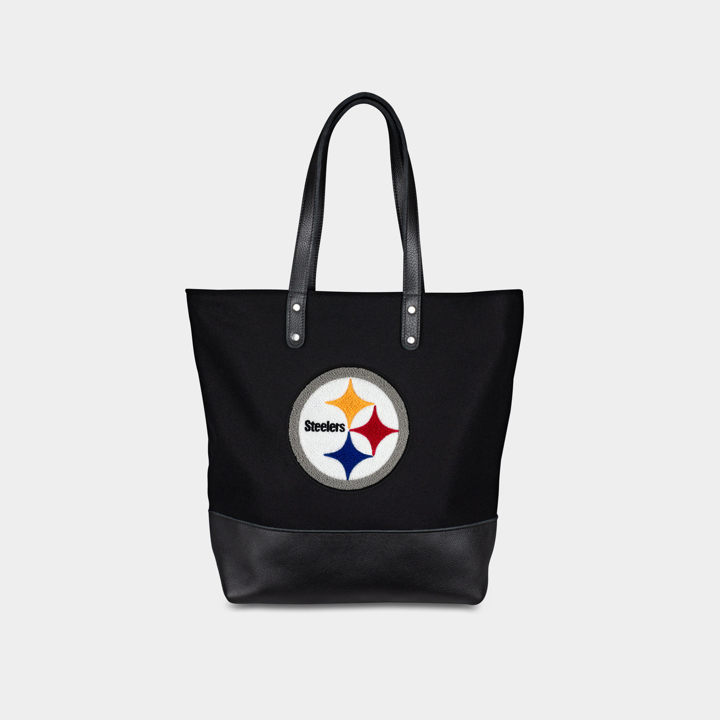 Pittsburgh Steelers "Shield" Melton Wool Tote Bag | Heritage Gear